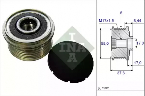 Mitsubishi Outlander 14-21 INA Generator Pulley