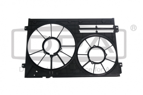 Diffuser radiator shroud bare VW Passat b7 12-15 USA DPA