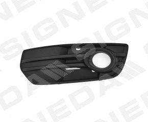Lower grille front bumper left Audi Q5 8R 09-12 prerest, under fog lights SIGNEDA