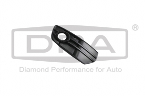 Lower grille of the front bumper right Audi Q5 8R 09-12 pre-rest, under fog lights DPA
