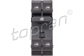 Front left window lift control VW Passat b7 12-15 USA black TOPRAN