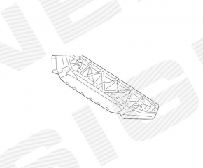 Front bumper guard Audi A4 B9 17-19 S-Line SIGNEDA