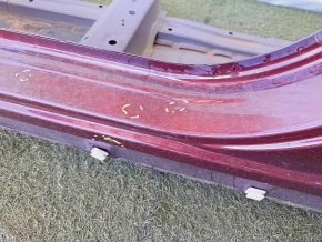 Front left quarter Honda Insight 19-22 sawed off, with central pillar, red, painted, pokes