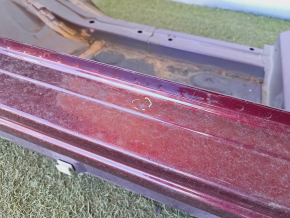 Front left quarter Honda Insight 19-22 sawed off, with central pillar, red, painted, pokes