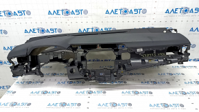Torpedo front panel without AIRBAG Toyota Camry v70 18 black under projection, cracks, for dry cleaning