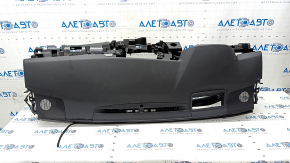 Torpedo front panel without AIRBAG Toyota Camry v70 18 black under projection, cracks, for dry cleaning
