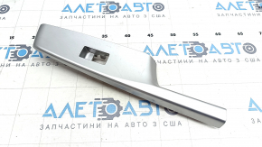 Rear right door window lifter control trim Toyota Prius V 12-17 gray, scratches