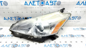 Headlight front left Toyota Prius V 12-14 bare, pre-rest, halogen, sand, for polishing