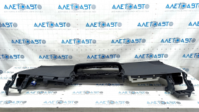 Torpedo front panel upper part without AIRBAG Toyota Prius V 12-17 black, scratches