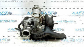 Turbine assembly with manifold Audi Q5 8R 13-17 2.0T 83k with tubes