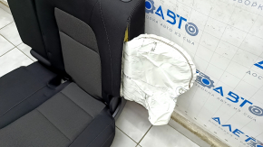 Rear row of seats 2nd row left Honda CRV 23- without airbag, black cloth, shot