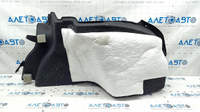 Left arch trim Hyundai Sonata 20 - black, tears, needs cleaning, torn fastening