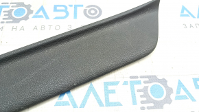 Door sill trim outer front left footboard Hyundai Sonata 20- black, scratches
