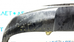Rear bumper lip Hyundai Sonata 20-22 SEL, SEL Plus, Limited, black, broken mount, scratches