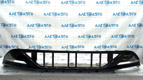 Rear bumper lip Hyundai Sonata 20-22 SEL, SEL Plus, Limited, black, broken mount, scratches