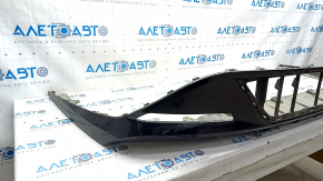 Rear bumper lip Hyundai Sonata 20-22 SEL, SEL Plus, Limited, black, broken mount, scratches