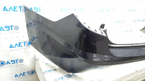 Rear bare bumper Hyundai Sonata 20-22 US without parking sensors, graphite, broken mount