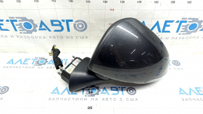 Side mirror left Hyundai Sonata 20- 8 pins, turn signal, heating, BSM, graphite
