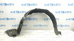 Front right fender liner Toyota Prius V 12-14 pre-restoration, tear