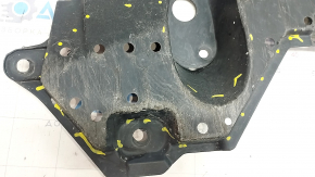 Front bumper protection Toyota Prius V 12-17 is worn, torn