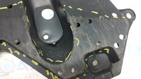Front bumper protection Toyota Prius V 12-17 is worn, torn
