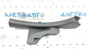 Rear right door sill trim Hyundai Sonata 20 - gray, scuffs, broken fasteners