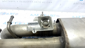 Muffler rear part barrel right G550 W463 19- with damper, without actuator, dented