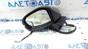 Side mirror left Honda CRV 23- turn signal, 5 pins, gray, worn