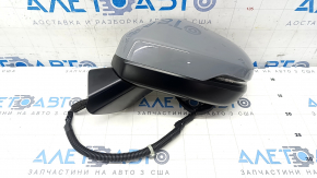 Side mirror left Honda CRV 23- turn signal, 5 pins, gray, worn
