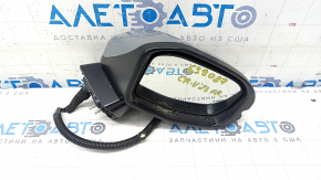 Side mirror right Honda CRV 23- turn signal, 5 pins, gray, worn