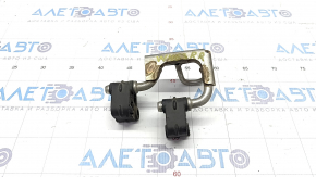 Rear right muffler bracket G550 W463 19- with rubber bands