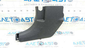 Front pillar trim left bottom Hyundai Sonata 20- gray, broken mount, scratches