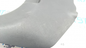 Front pillar trim left bottom Hyundai Sonata 20- gray, broken mount, scratches