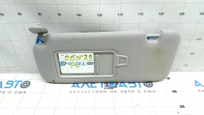 Left visor Hyundai Sonata 20 - gray, without panoramic, without hook, for cleaning
