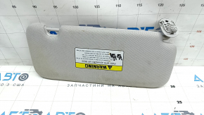 Left visor Hyundai Sonata 20 - gray, without panoramic, without hook, for cleaning