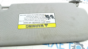 Left visor Hyundai Sonata 20 - gray, without panoramic, without hook, for cleaning