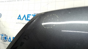 Hood bare Hyundai Sonata 20 - steel, graphite T2G, dented, bump