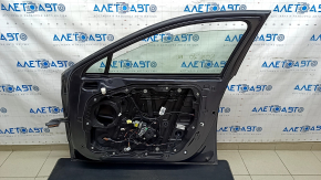 Door assembly front right Hyundai Sonata 20- graphite T2G, keyless, bump, dents, dented molding, scratches