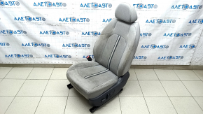 Driver's seat Hyundai Sonata 20-22 without airbag, electric, gray cloth, needs cleaning, broken fastener