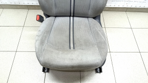Driver's seat Hyundai Sonata 20-22 without airbag, electric, gray cloth, needs cleaning, broken fastener