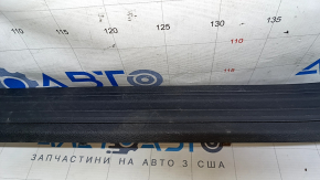Door sill trim inner left Audi Q7 4L 10-15 black, scratches