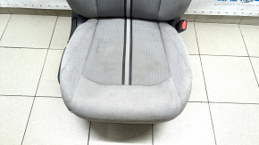 Passenger seat Hyundai Sonata 20-22 without airbag, mechanical, gray cloth, for cleaning