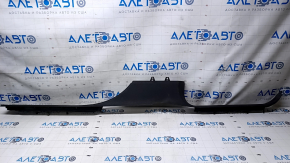 Door sill trim inner right Audi Q7 4L 10-15 black, scratches, broken mount