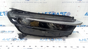 Front right headlight complete Honda CRV 23- LED with chrome molding