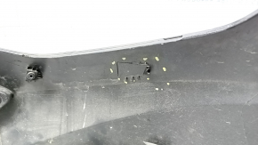 Front bare bumper Hyundai Sonata 20- US SEL, SEL Plus, Limited without parking sensors, graphite, burned, broken mount