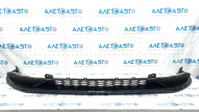Front bumper lip Hyundai Sonata 20-22 SEL, SEL Plus, Limited, break, broken fasteners, scratches