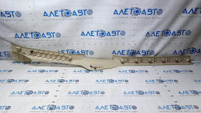 Door sill trim right VW Passat b7 12-15 USA beige, scratches, plastic turned white