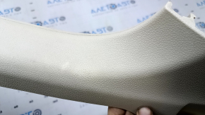 Door sill trim left VW Passat b7 12-15 USA beige, scratches, plastic turned white