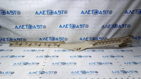 Door sill trim left VW Passat b7 12-15 USA beige, scratches, plastic turned white