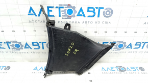 Front bumper air duct right Hyundai Sonata 20-23 SEL, SEL Plus, Limited